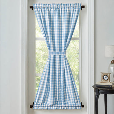 Annie Buffalo Blue Check Door Panel 72x40 VHC Brands - The Fox Decor